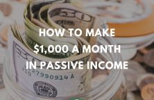 How To Make $1,000 a Month in Passive Income